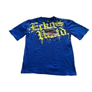 Vintage Y2K Ecko Unlimited T-Shirt Blue Men's X-Large